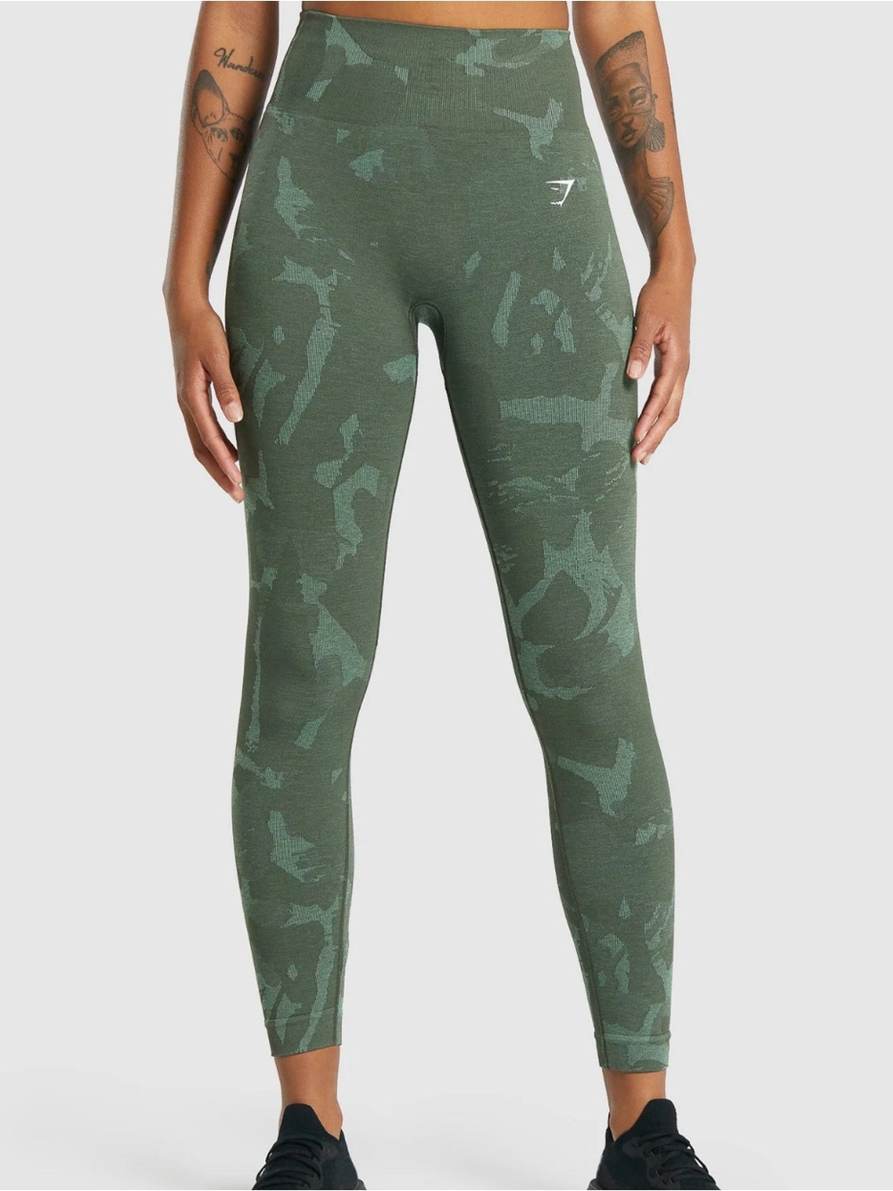 Gymshark ADAPT CAMO SEAMLESS LEGGINGS size S